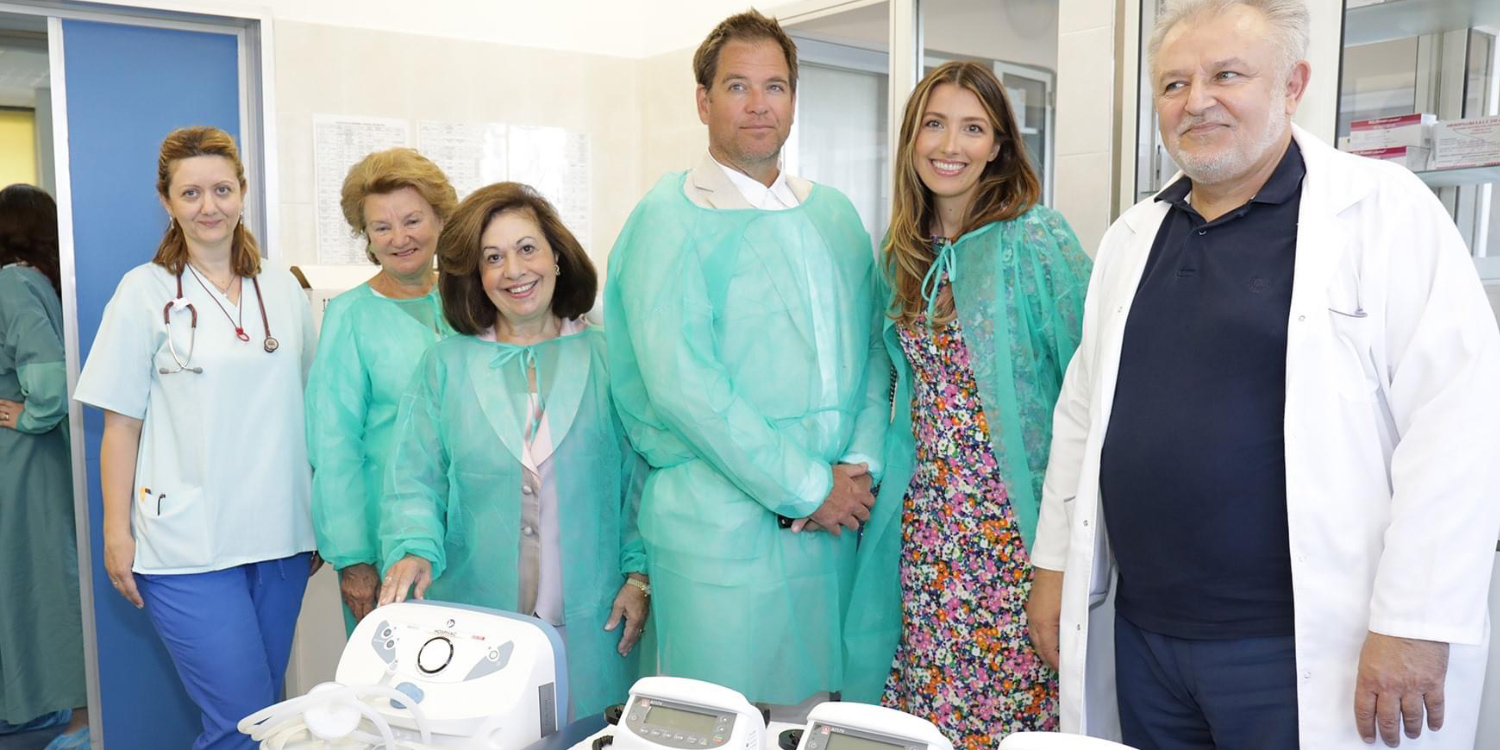 Serbian doctor from New York and Crown Princess Katherine Foundation donate medical equipment