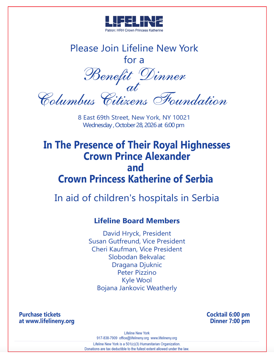 Benefit Dinner at Columbus Citizens Foundation