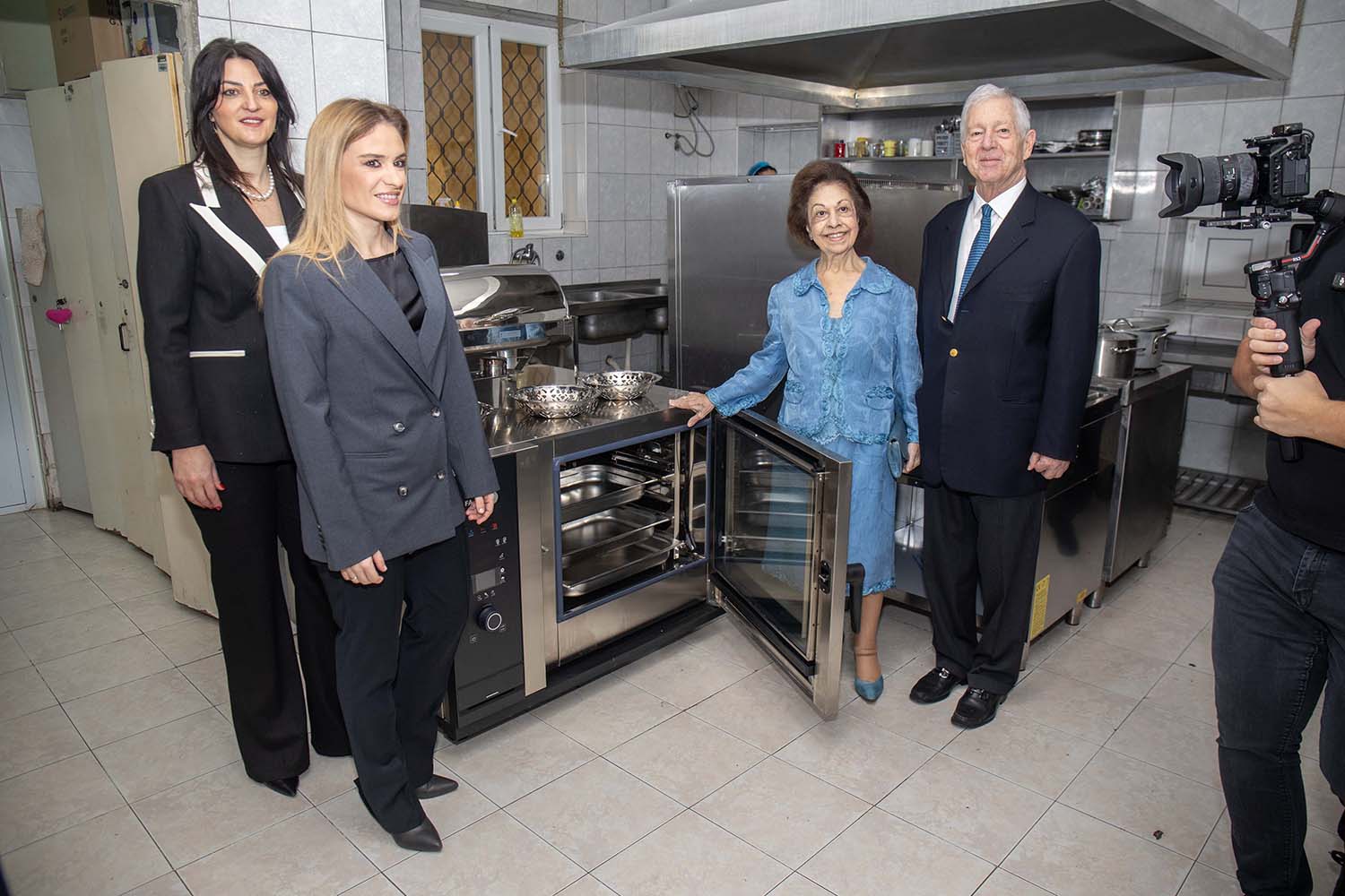 CROWN PRINCESS KATHERINE DELIVERS MUCH NEEDED HELP TO INSTITUTE FOR EDUCATION OF CHILDREN AND YOUTH