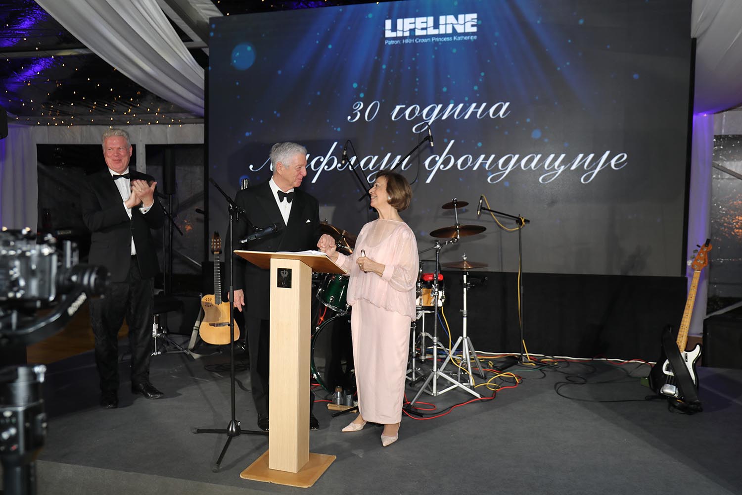 ROYAL BALL MARKS 30th ANNIVERSARY OF LIFELINE WHOSE PATRON IS CROWN PRINCESS KATHERINE