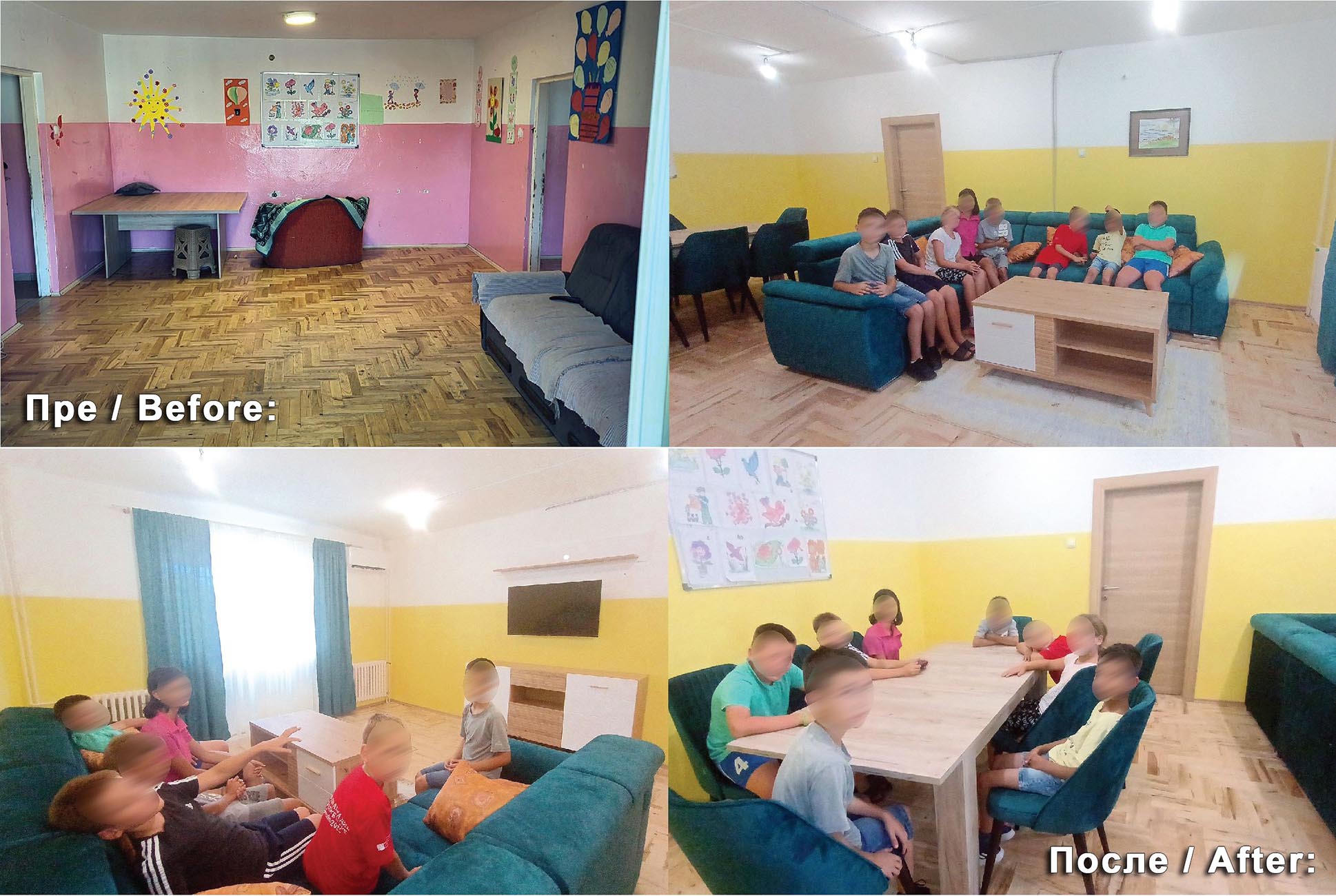 CROWN PRINCESS KATHERINE AND LIFELINE CHICAGO BRING COMFORT AND RENEWAL CHILDRENS HOME IN BANJA LUKA