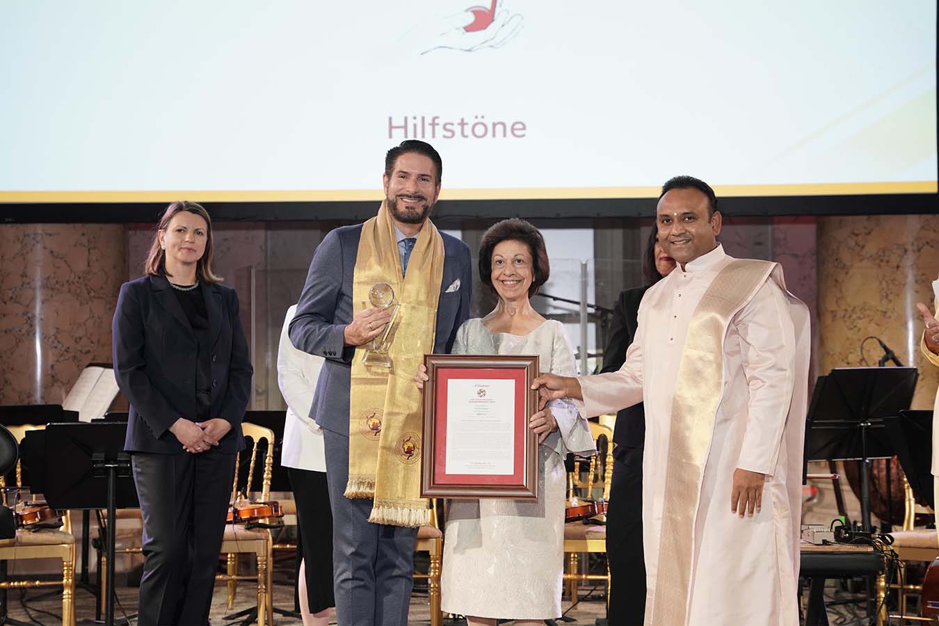 CROWN PRINCESS KATHERINE RECEIVES GLOBAL HUMANITARIAN AWARD IN VIENNA