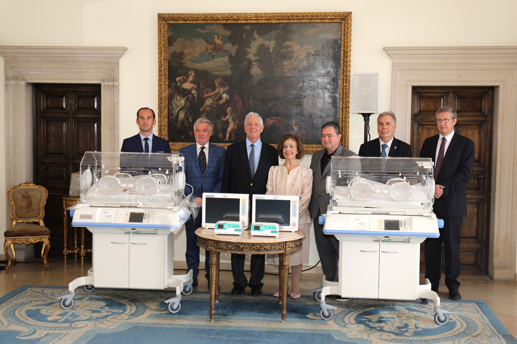 CROWN PRINCESS KATHERINE DELIVERS MEDICAL EQUIPMENT FOR HOSPITALS IN ALEKSINAC AND VRANJE