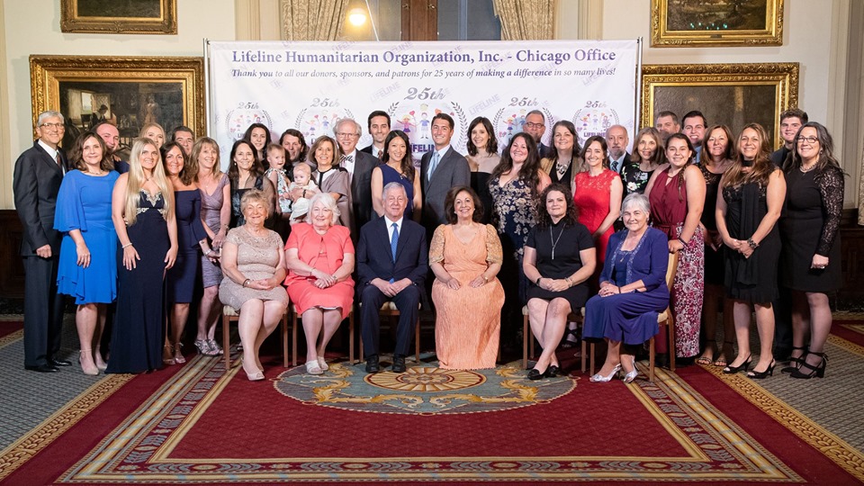 THEIR ROYAL HIGHNESSES ATTEND LIFELINE CHICAGO 25th ANNIVERSARY