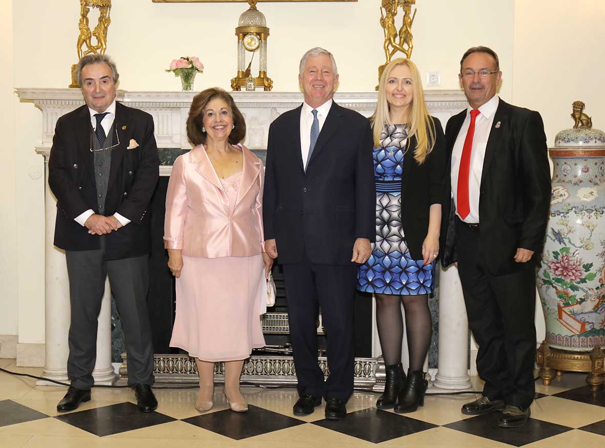 ROYAL COUPLE HOST DINNER IN HONOUR OF 56th CANCER CONFERENCE WEEK