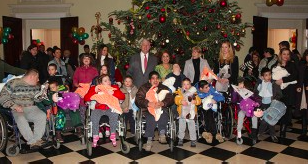 Traditional Christmas Children Receptions at the White Palace