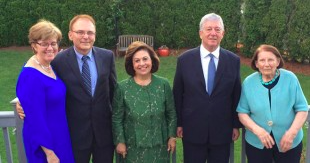 Royal Couple at Humanitarian  Dinner in Boston in Aid of Cancer Patients in Serbia