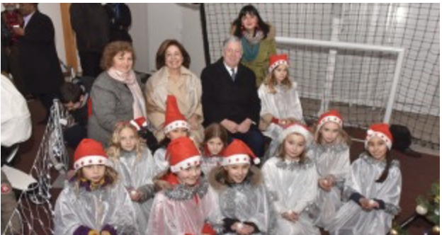 Royal Couple at the Chartwell International School